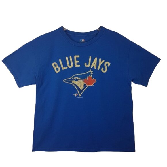 Vintage MLB Toronto Blue Jays Baseball Tee Shirt Large US L MLB Genuine Licensed - Picture 8 of 10